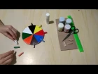 Обзор "Игры с прищепками на изучение цветов". Для детей от 1 года. Делается легко и...