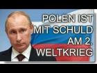 Polen ist mit schuld am 2. Weltkrieg – Wladimir Putin