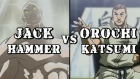 Baki the Grappler ~ Jack Hammer vs Orochi Katsumi (fight reconstruction)