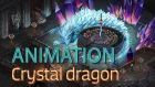 Cristal dragon (animation)