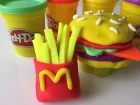 Little King Star Wars лепит плей до Mc Donalds Burger Happy Meal Play Doh