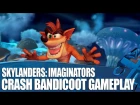 Skylanders: Imaginators - New Crash Bandicoot Gameplay on PS4