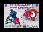 Матч №13 КАМАЗ-БЕЛЫЕ МЕДВЕДИ  8:4 (Видеообзор НХЛ-2018)
