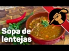 Чечевичный суп с варено-копчёным беконом – Sopa de lentejas – мексиканская кухня