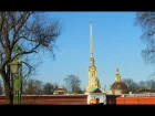 Санкт-Петербург, Петропавловская крепость. Будни города.  4 апреля 2018 года. Saint-Petersburg.