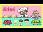 Deutsche Dialoge: in der Bäckerei / at the bakery - German for children and beginners