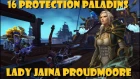 16 Protection Paladins VS Jaina Proudmoore [Battle for Dazar'alor]