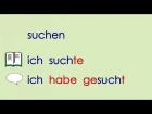 Deutsch lernen Grammatik 20: ich kaufte ...  Verben Vergangenheit (Präteritum)
