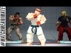 How to Animate a Ryu Idle from Street Fighter V - #watchmeanimate ep01