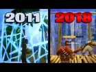 Как изменился Fortnite 2011-2018 | Evolution of Fortnite 2011-2018