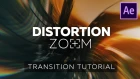 Distortion Zoom Transition - After Effects Tutorial