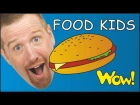 Pizza Hamburger + More Food for Kids from Steve and Maggie | Funny Cooking Story Time for Children