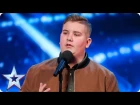 Golden Buzzer act Kyle Tomlinson proves David wrong | Auditions Week 6| Britain’s Got Talent 2017