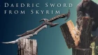 Даэдрический меч из Скайрима (TES V:Skyrim - Daedric Sword) своими руками