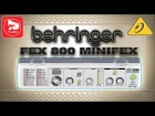 BEHRINGER FEX 800 MINIFEX  Компактный процессор эффектов