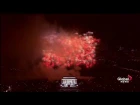 Fireworks at Trump rally light up the sky above Lincoln Memorial