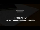 Расположение элементов сайта. Правило «Внутреннее и внешнее»  // Уроки веб-дизайна // #VA