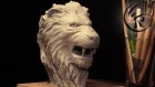 Sculpting "Lion head" ►► Timelapse