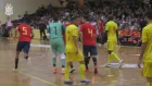 Resumen Rumanía 0-3 España. Fútbol Sala