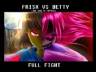 Frisk vs Bete Noire FULL FIGHT SCENE | Glitchtale S2 Ep4 (Part 2)