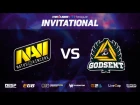 Na'Vi vs Godsent, map 2 mirage, Starladder i-League Invitational