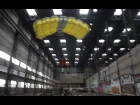 Base Jumping in Abandoned Factory (27 meters)
