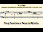 Accordion Sheet Music Review of "Rio Rita". New Version