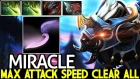Miracle- [Luna] Max Attack Speed Build Clear All Pro Plays 7.22 Dota 2