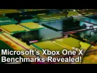 Microsoft's Xbox One X Benchmarks Revealed: 4K vs 900p/1080p + Back-Compat!