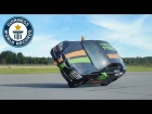 Fastest side wheelie in a car - Guinness World Records