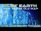 FLAT EARTH - 1000 YEARS OLD MAP Shows MORE Land Beyond ANTARTICA Edge/Ice Wall - Honolulu Map