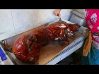 Indonesian Street Food - CRISPY ROAST PIG / Babi Guling - Bali Street Food (Part 2)