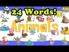 Animals Vocabulary Chant for Kids - Animal Flashcards for Babies and Toddlers