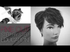 How to cut The Tyra Banks Pixie Haircut  - Step by Step - Q & Haircut