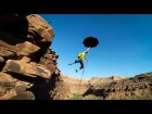 (Экстремальное видео) GoPro: 250ft Canyon Rope Swing - GoPro Bomb Squad