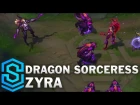 Dragon Sorceress Zyra Skin Spotlight - Pre-Release - League of Legends