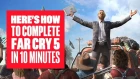 Far Cry 5 прошли за 10 минут