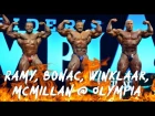 MCMILLAN, WINKLAAR, BONAC & RAMY - Olympia results | Pro BB World
