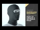 Marvelous Designer 7 - How To Create A Ski Or Ninja Mask