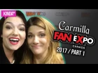 THE CARMILLA MOVIE @ FAN EXPO 2017! | Part 1 | KindaTV