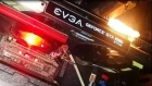 EVGA NVIDIA GeForce GTX 1080 VRM Catches Fire Caught On Camera