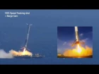 SpaceX CRS-6 Barge Landing Attempt - Synchronized Cameras with Zoom Closeup