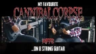 My favorite Cannibal Corpse Riffs on 8 String Guitar