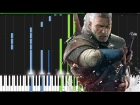 Geralt of Rivia (Main Theme) - The Witcher 3 [Piano Tutorial] (Synthesia)