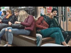 ПРАНК: ДЕВУШКА СПИТ На Людях в метро | Girl Sleeping on Strangers in the Subway
