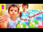 Пробуем ВКУСНЯШКИ СЛАДОСТИ Наши Сладкие Покупки Fruit tella Peppa Pig Kids Eat Candy HappyRoma