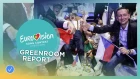 Эмоции участников в гринруме (Первый полуфинал Евровидения 2018)