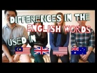 [Language] Differences in English Words (UK, US, AU, MY)