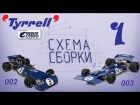 Tyrrell F1 by EBBRO 1/20 часть 1 Обзор модели
