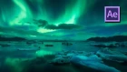 Create Northern Light Aurora in After Effects Tutorial